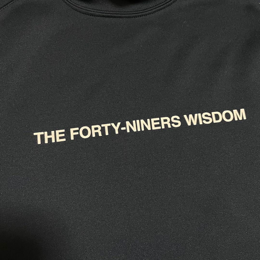 TFW49 モックネック　Tシャツ ネイビー　S ゴルフ