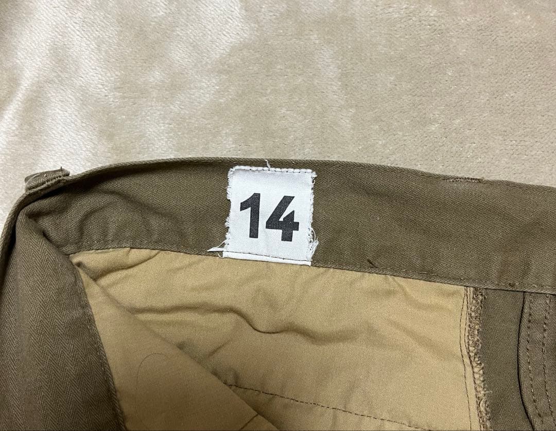WAIPER.inc M-47 カーゴパンツ ブラウン 後期型