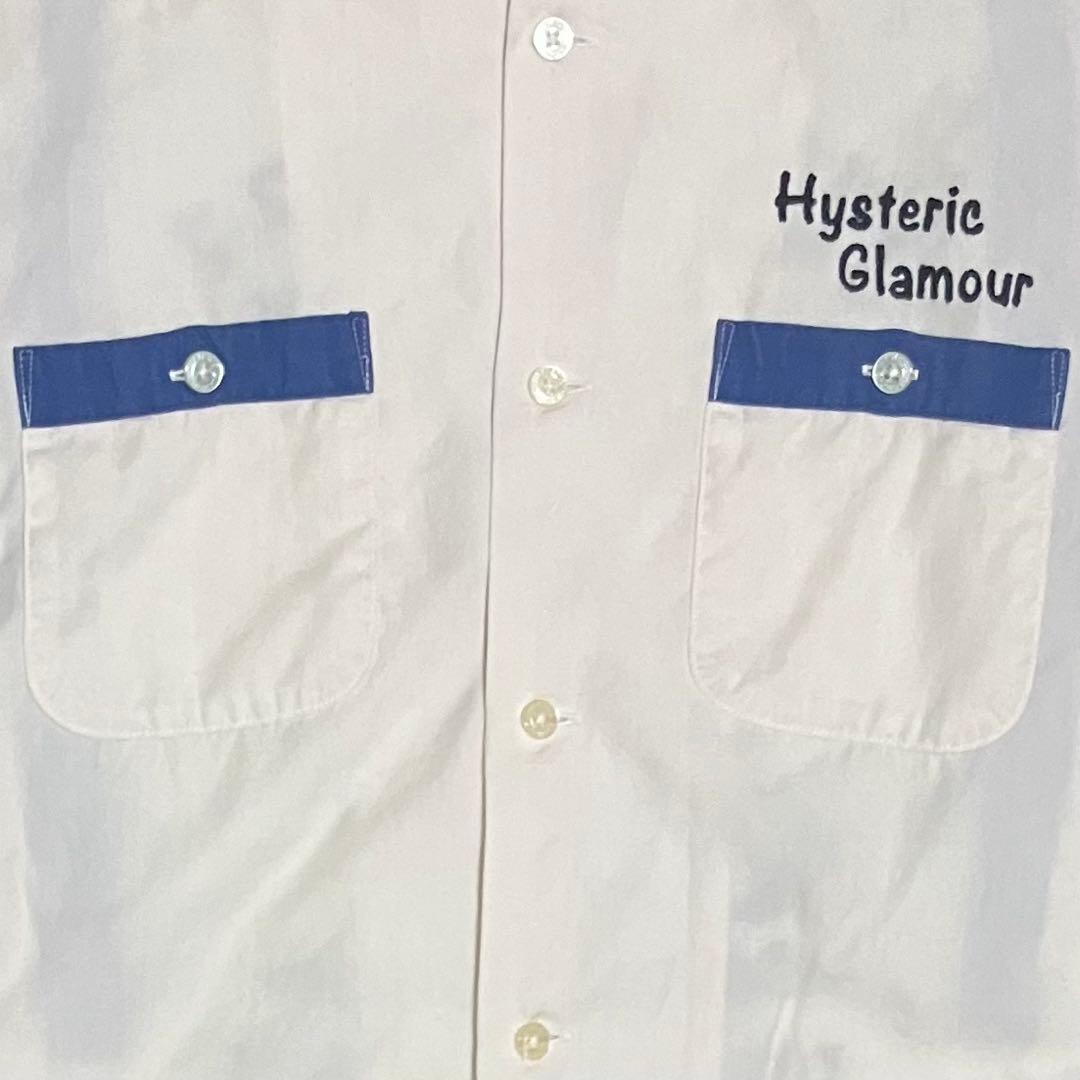 【希少】HYSTERIC GLAMOUR　ボーリングシャツ　ヒスガール　刺繍