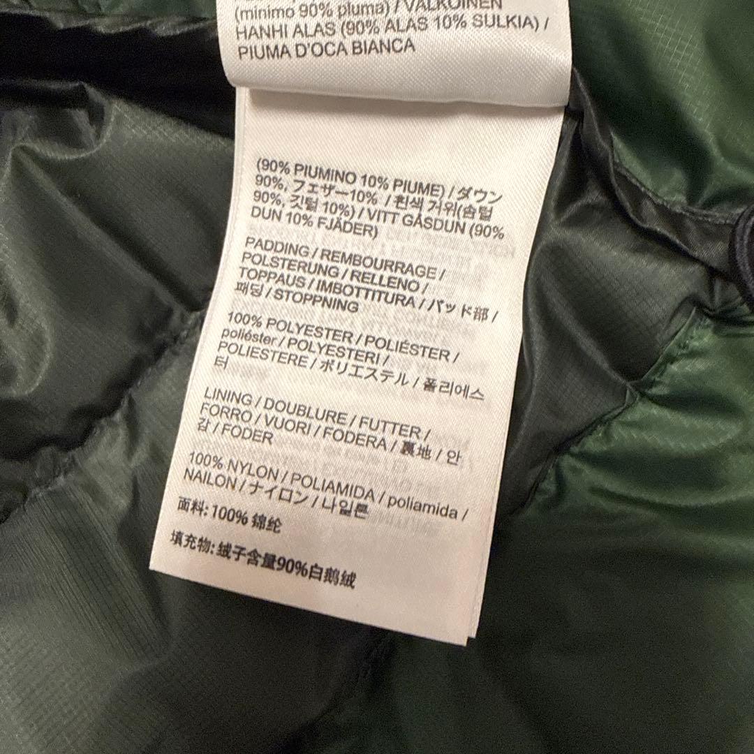 ARC'TERYX グリーンダウンベスト M