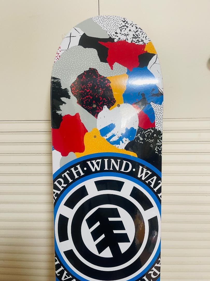 台湾製無地黒デッキテープ付き エレメント　ELEMENT　7.75デッキ