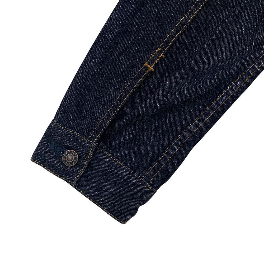 【極美品】濃紺 EDWIN エドウィン 503 デニム ジャケット Gジャン