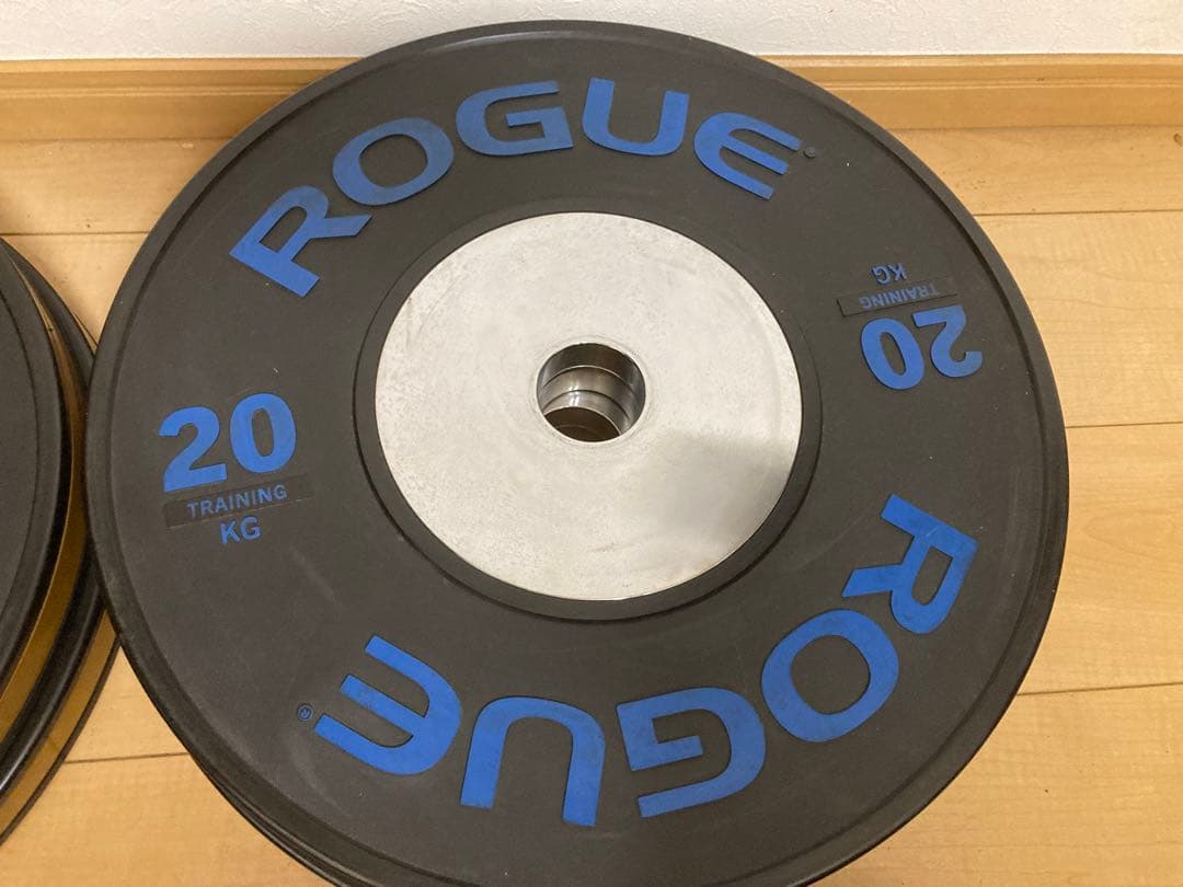 ROGUE ウエイトプレート バンパープレート バーベル 茨城県取り引き