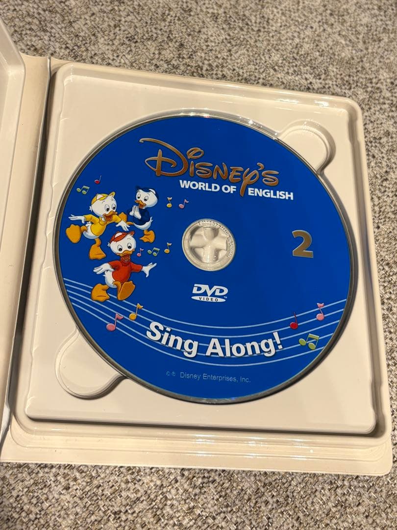 ディズニー英語システム/DWEのシングアロングDVD1〜6巻