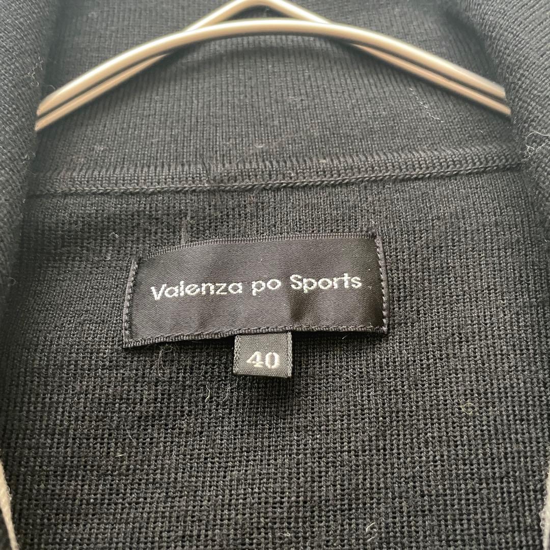 美品　Valenza po Sports 刺繍　ジップ　パーカー　日本製