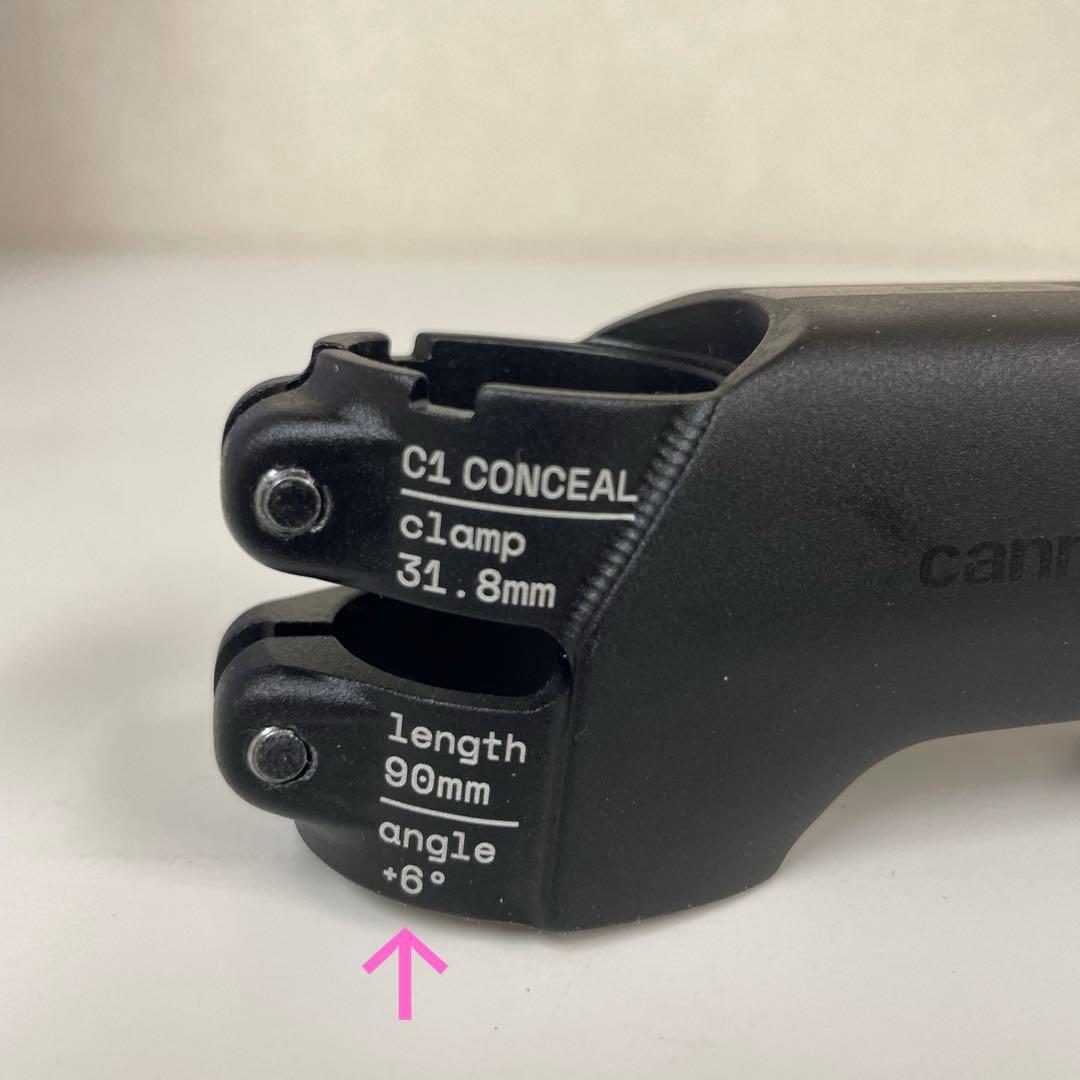 Cannondale C1 Conceal 90㎜ +6° サイコンマウント付き