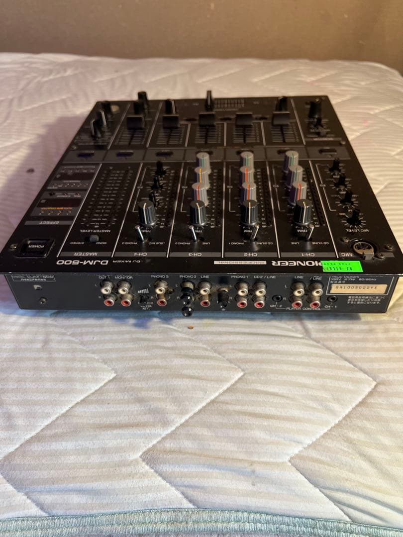 t*u様 ☆Pioneer DJM-500 DJミキサー　動作確認済
