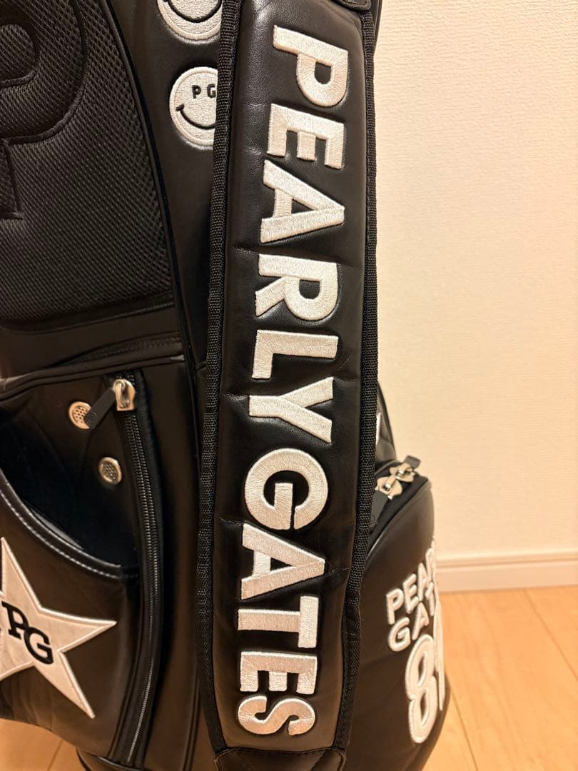 PEARLY GATES キャディバック　限定カラーブラック