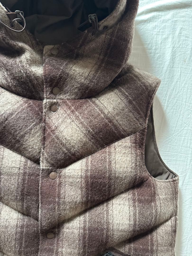 nonnative HOODED DOWN VEST キムタク着