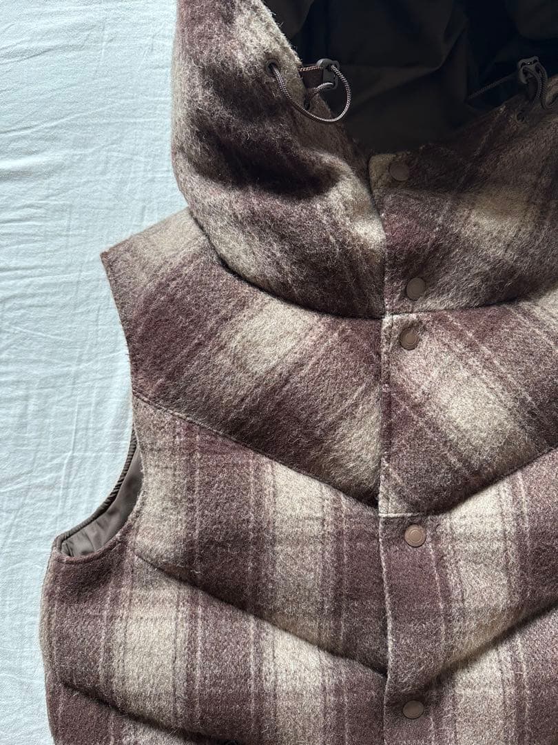 nonnative HOODED DOWN VEST キムタク着