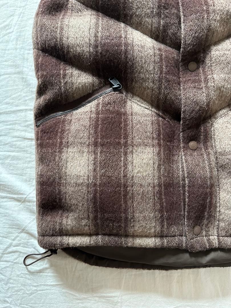 nonnative HOODED DOWN VEST キムタク着