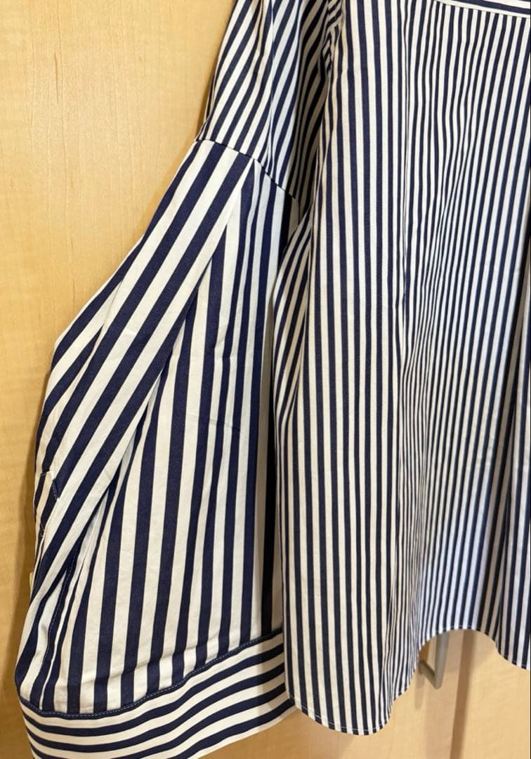 hamburger 様 ★sacai サカイ★ボリューム袖 コットン ストライプ