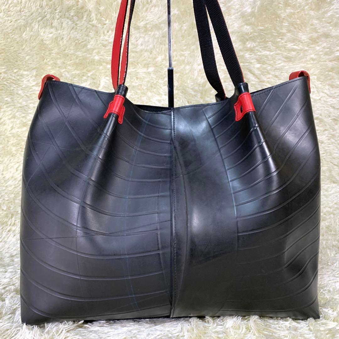 鍋味噌！シール SEAL トートバッグ ショルダーバッグ タイヤチューブ素