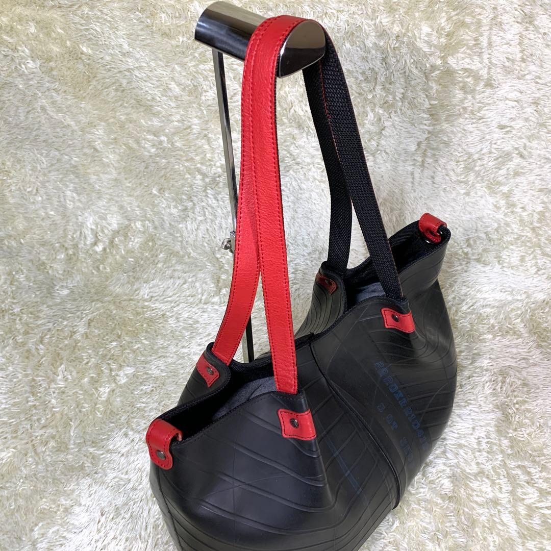 鍋味噌！シール SEAL トートバッグ ショルダーバッグ タイヤチューブ素