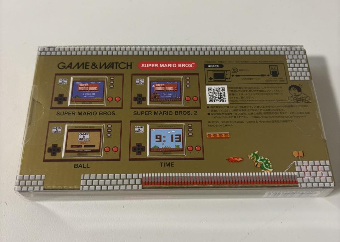 新品未使用 任天堂 ゲーム & ウォッチ スーパーマリオブラザーズ