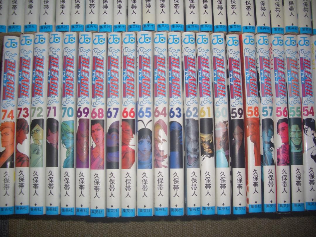 BLEACH 　ブリーチ　JUMP COMICS 全74巻セット 久保帯人