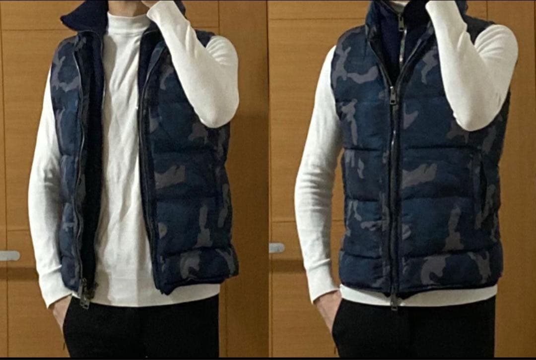 【入手困難】AKM LIMONTA CAMO BORDER SKI ダウンベスト
