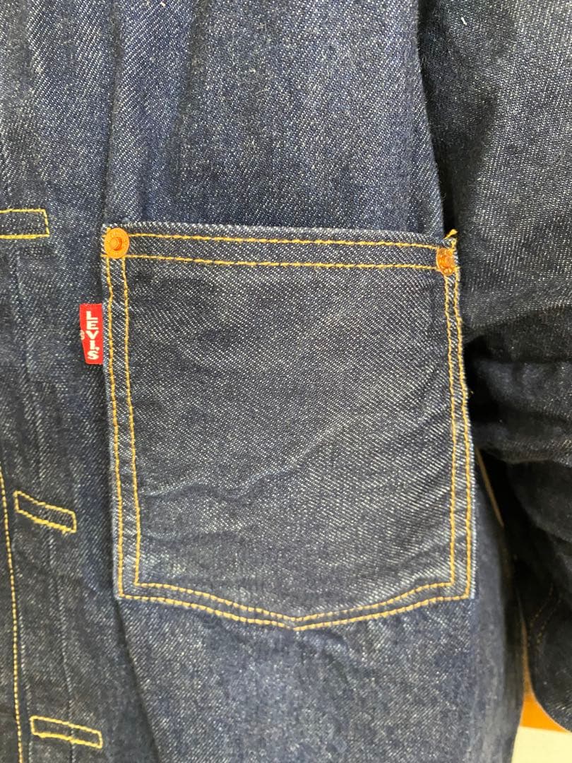 ジャーナルスタンダード　リーバイス　リジット　デニムジャケット　XXL Tバック