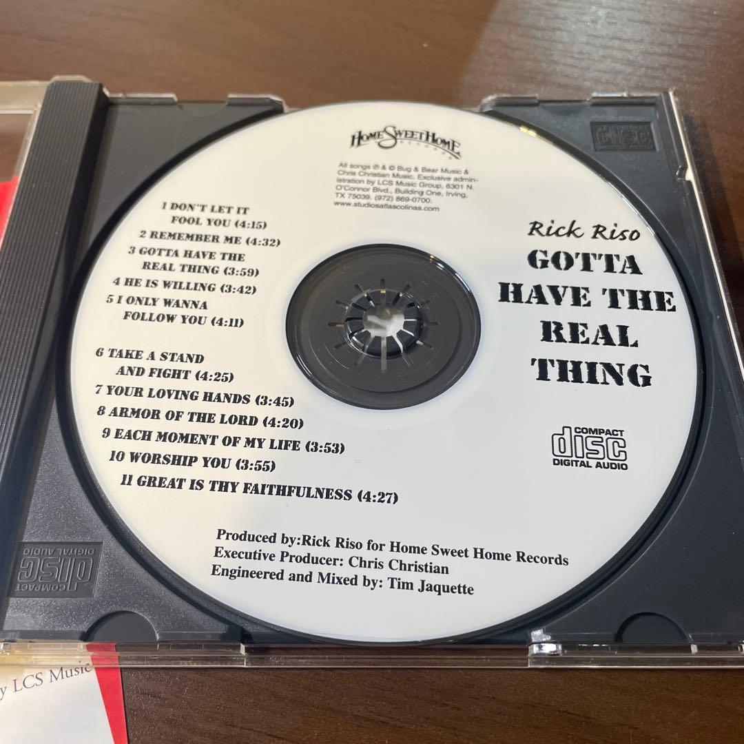 洋楽 AOR CD Rick Riso Gotta Have The Real Thi