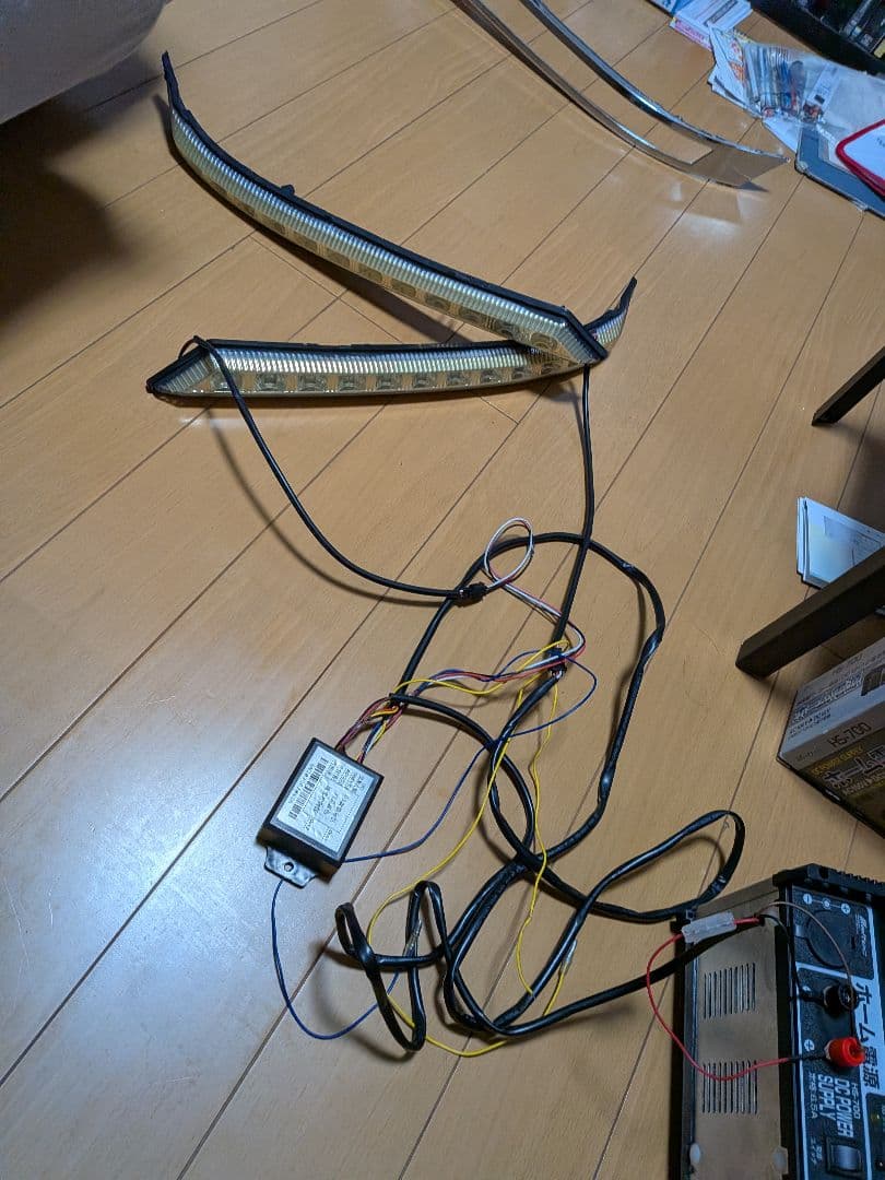 最終値下20ヴェルファイア後期 　ライトガーニッシュ　シーケンシャルウィンカー