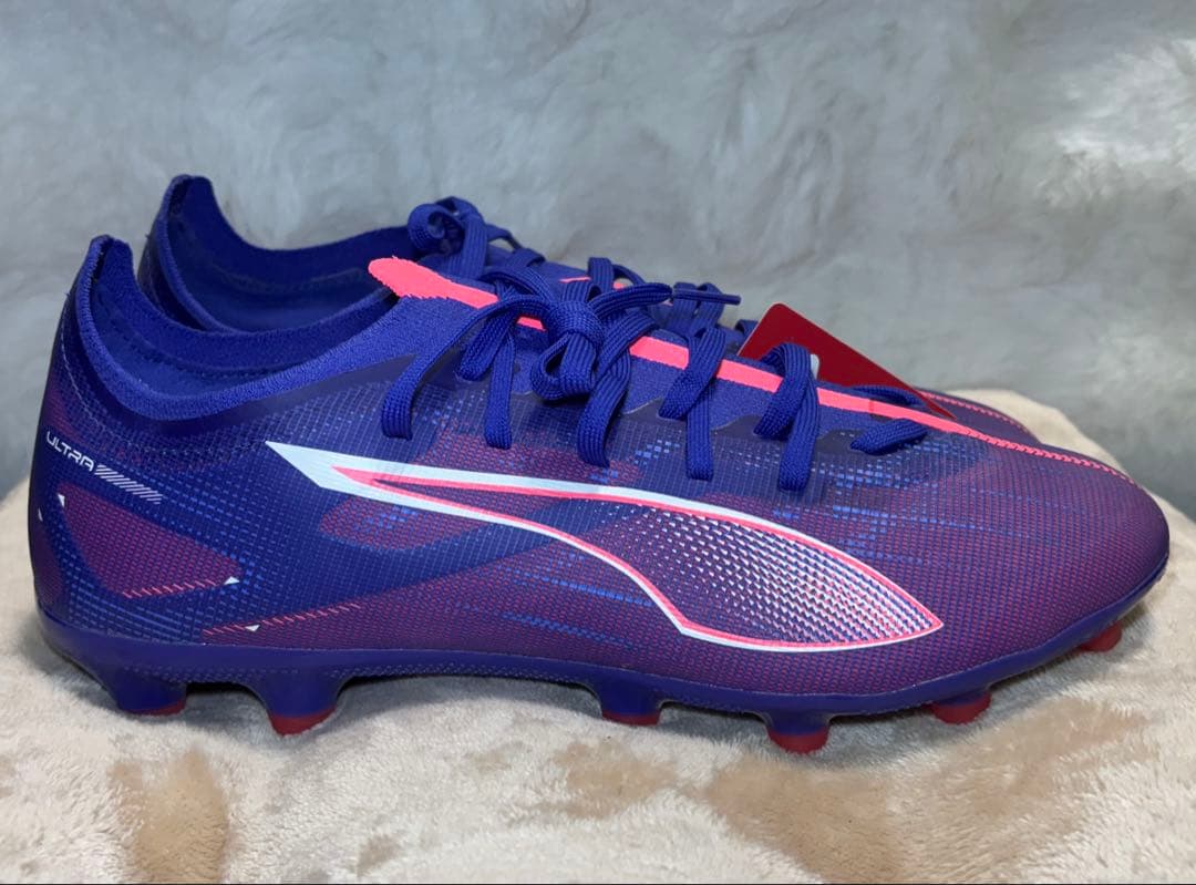 【新品/タグ付き⭐︎】PUMA ウルトラ 5 マッチ HG/AG 27cm ブルー