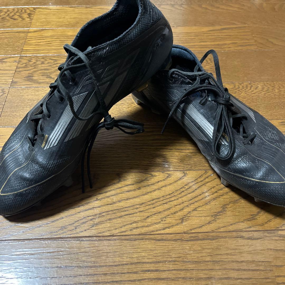 〈特価〉アディダス F50 ELITE FG(ブラック×シルバー)