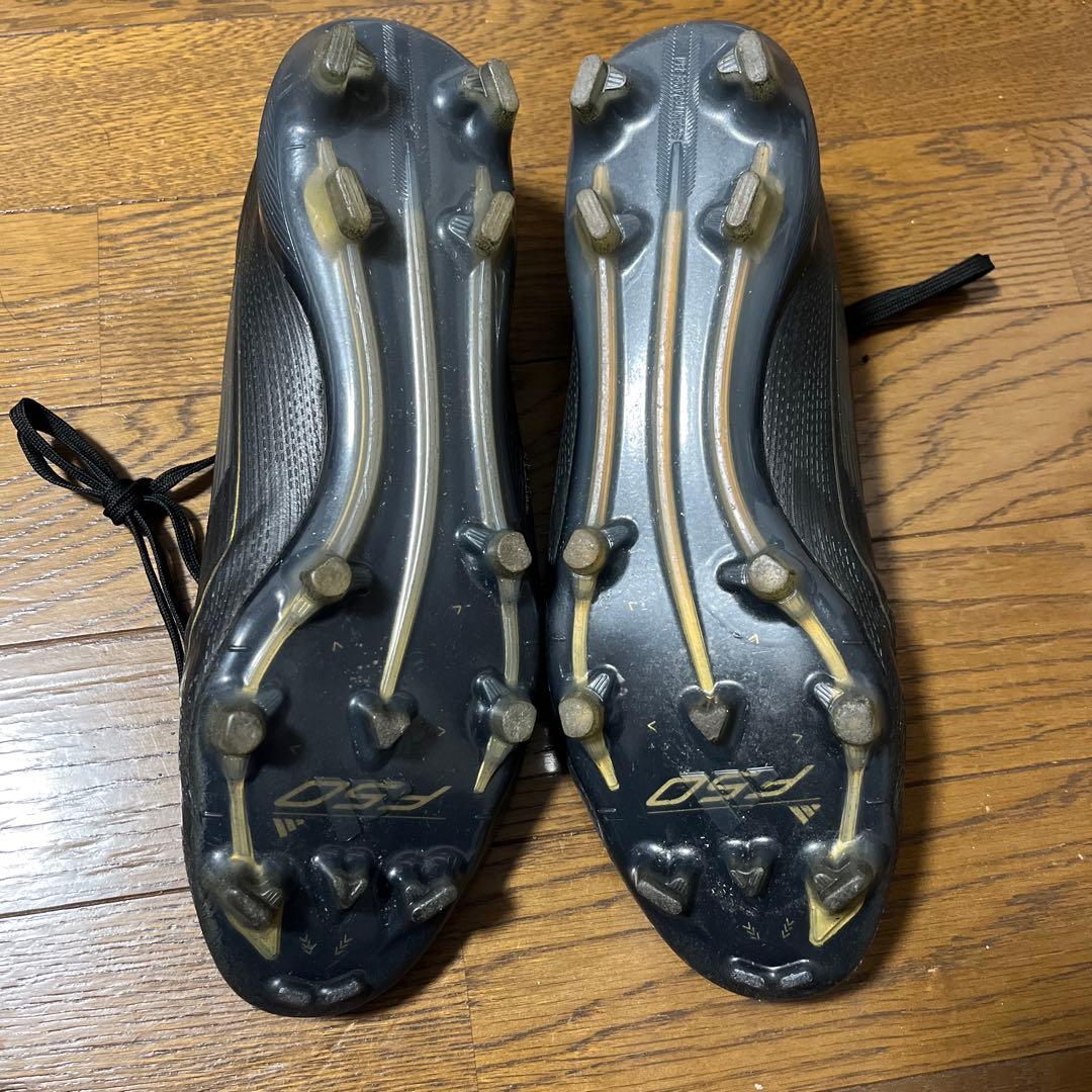 〈特価〉アディダス F50 ELITE FG(ブラック×シルバー)