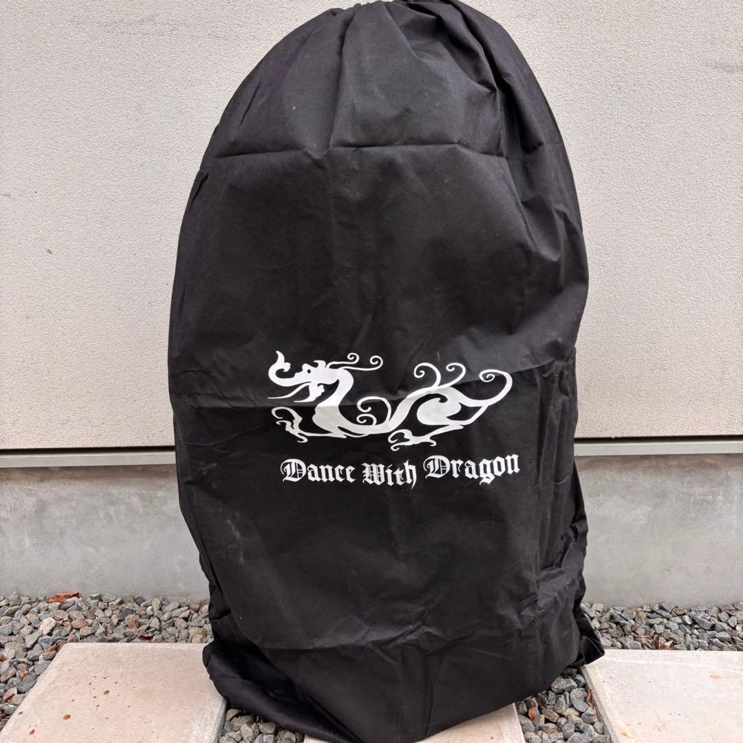 希少　限定100本　ダンスウィズドラゴン　キャディバック　シルバー　ゴルフ