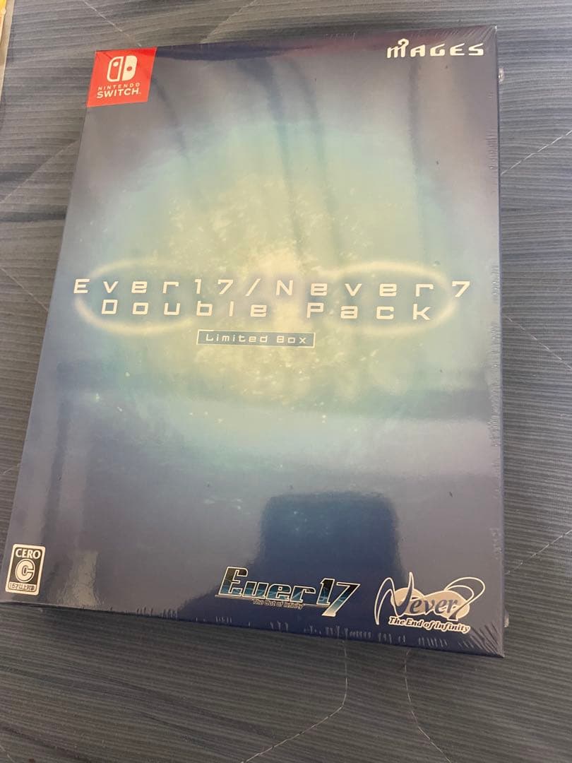 Ever17 Never7 DOuble Pack限定版未開封