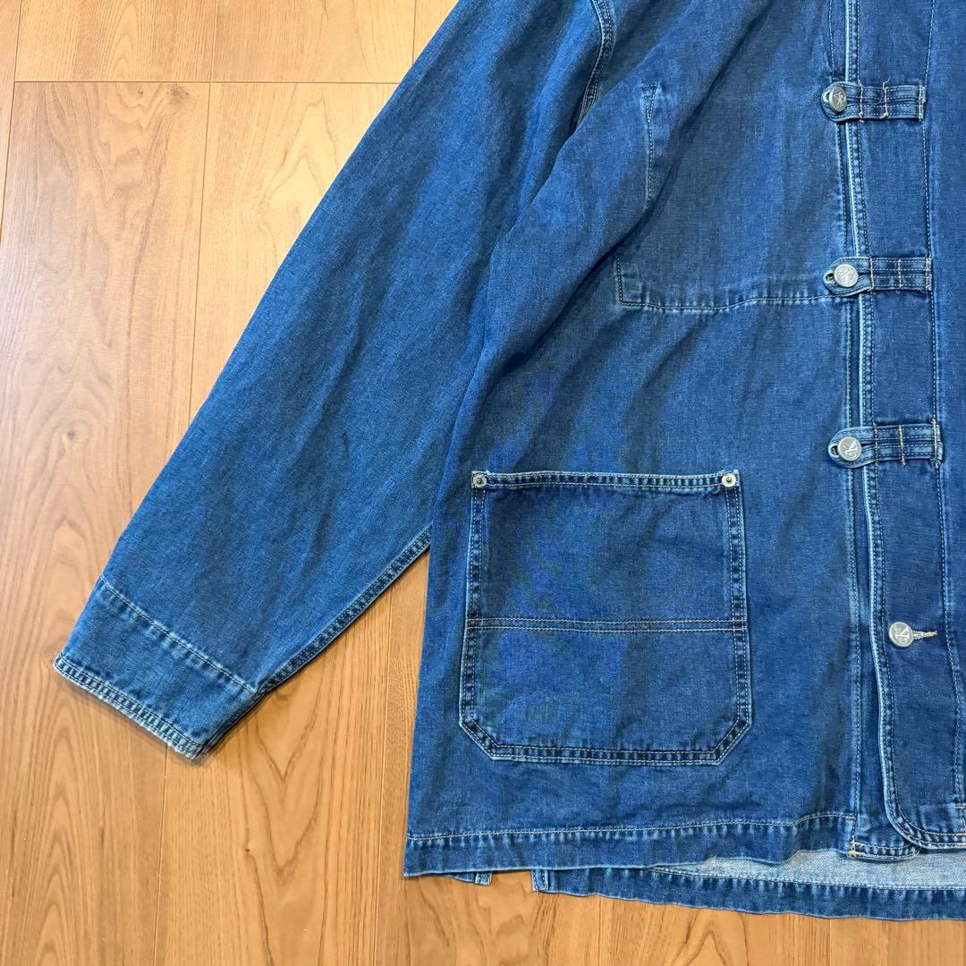 希少◎ 00s 90s CK カルバンクライン USA製 デニム パーカー