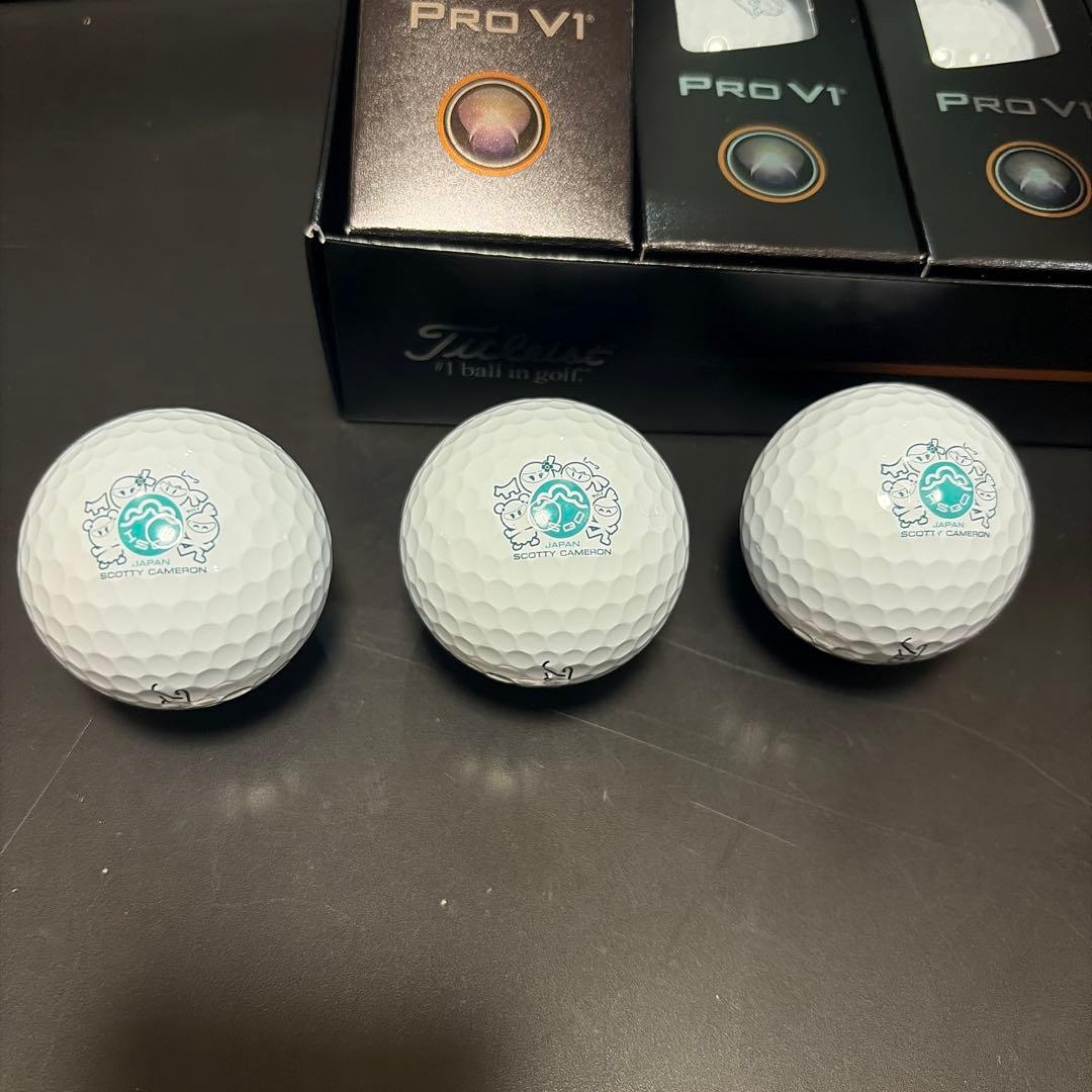 タイトリスト PRO V1 スコッティキャメロン×浜松シーサイド コラボ