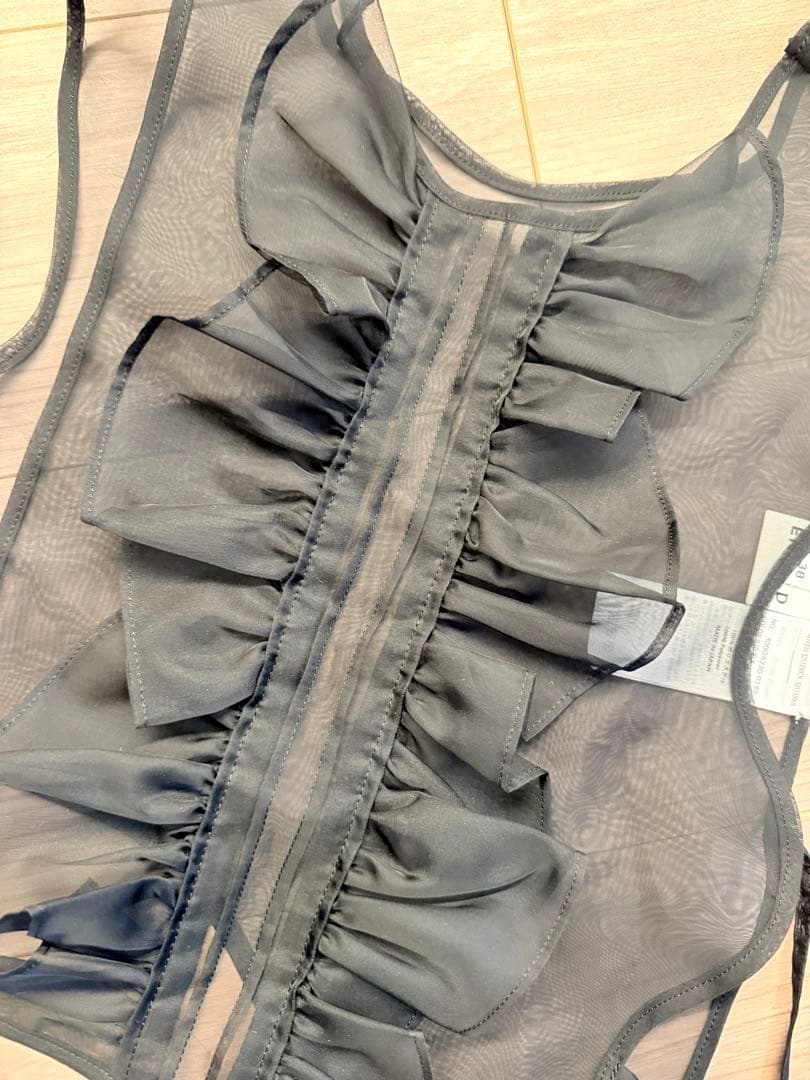 【未使用品】ENFOLD シアースカラップベスト ブラック