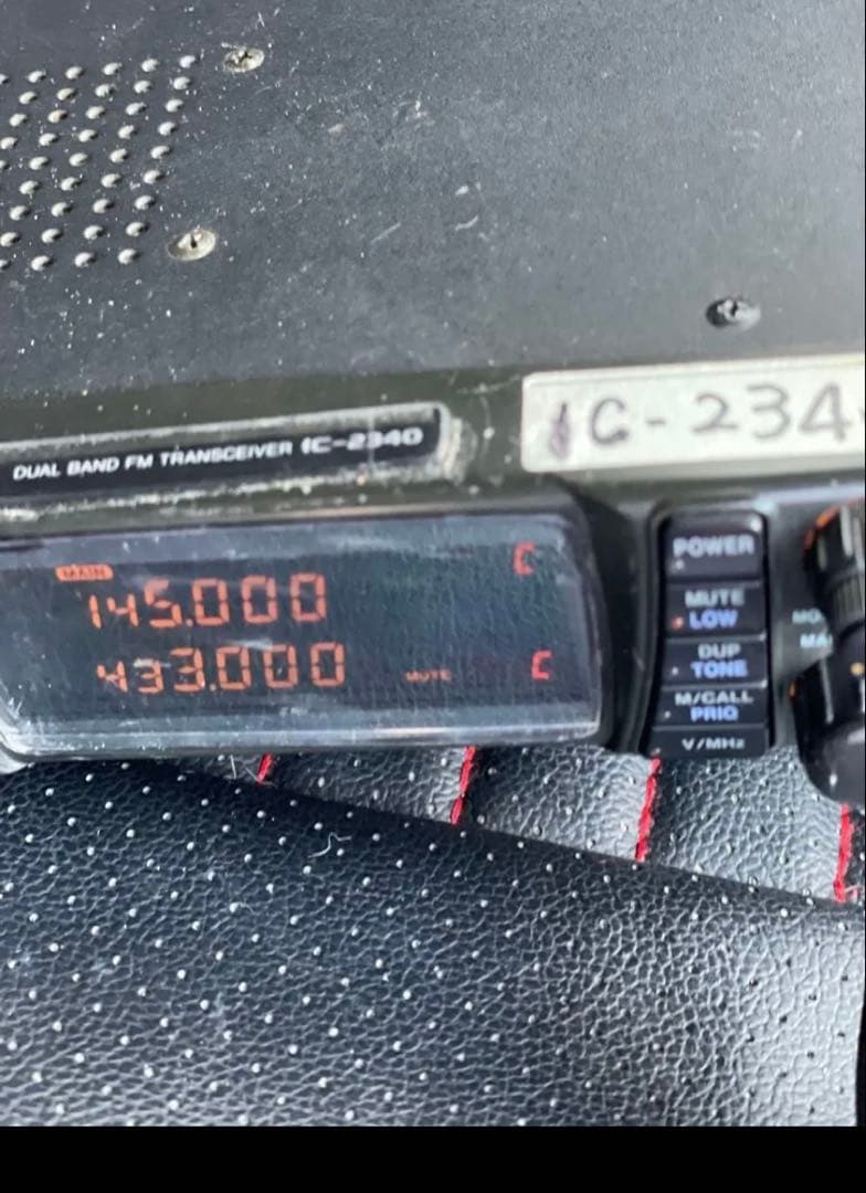 iCOM アイコム IC-2340 HM-78 マイクセット