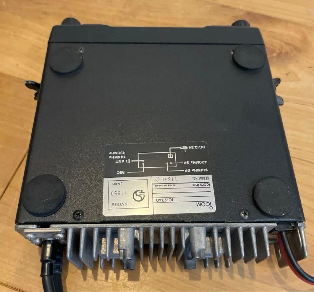 iCOM アイコム IC-2340 HM-78 マイクセット
