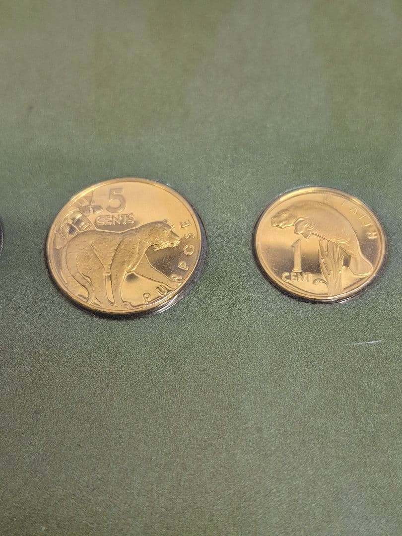 N*a様 フランクリンミントガイアナ共和国公式通貨プルーフセット