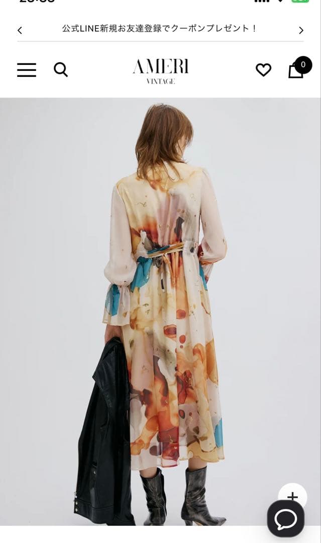 UNDRESSED AMELIA INK ART DRESS Ameriドレス