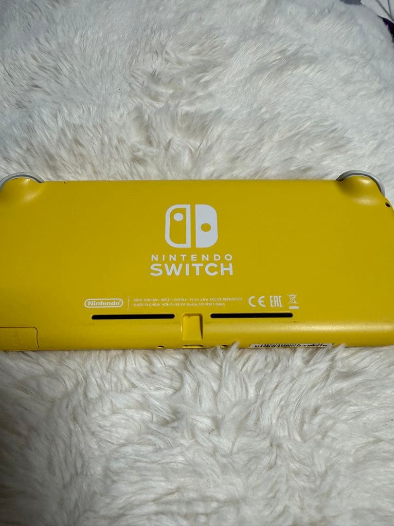 Nintendo Switch Lite イエロー 本体のみ 動作確認済み
