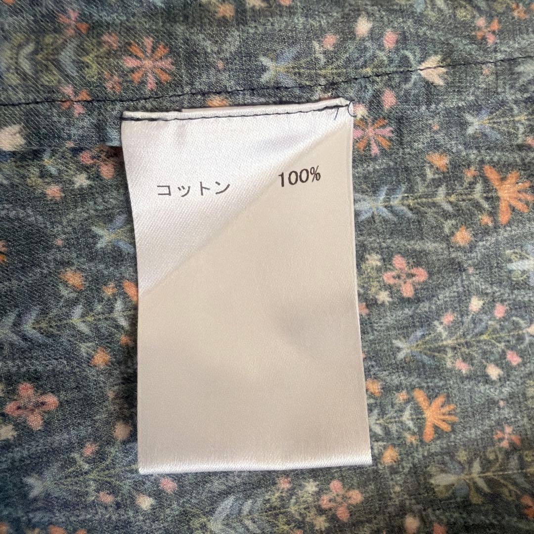 Leilian レリアン　シャツ　ブラウス　上質コットン　チュニック風シャツ
