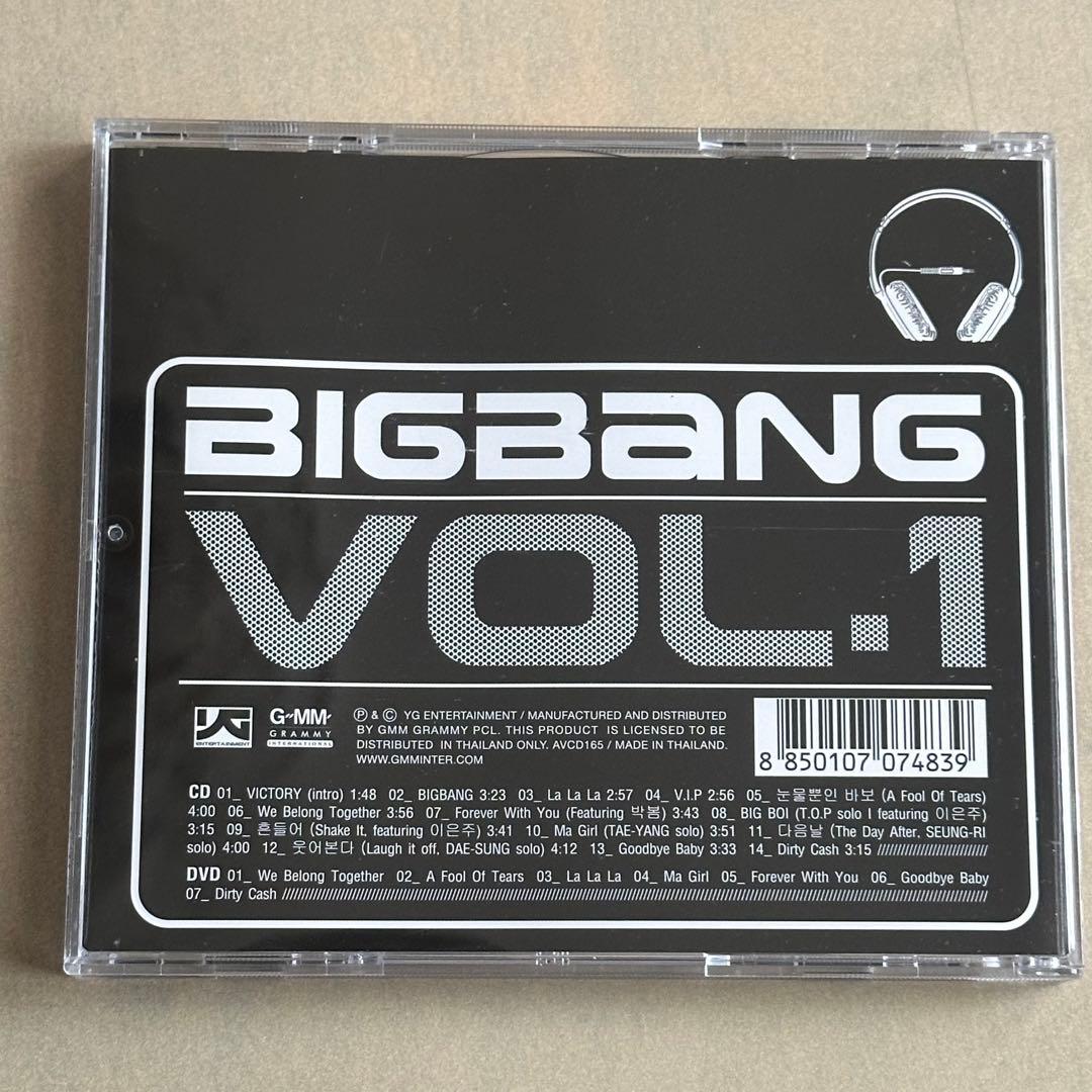 BIGBANG VOL.1 SINCE 2007 DVD付き