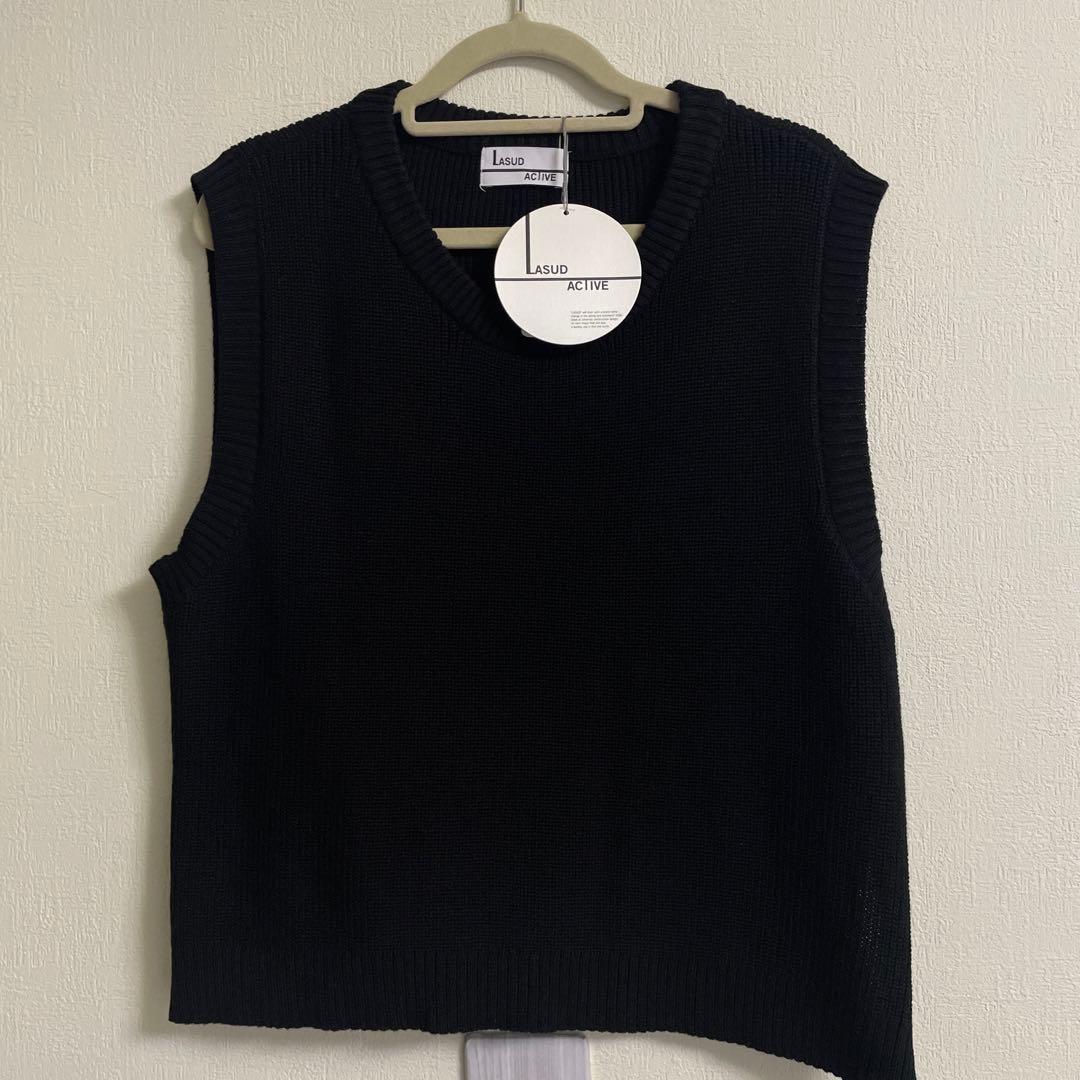 新品！スコットクラブLASUD ベスト&カットソーセット17500円　ヤマダヤ
