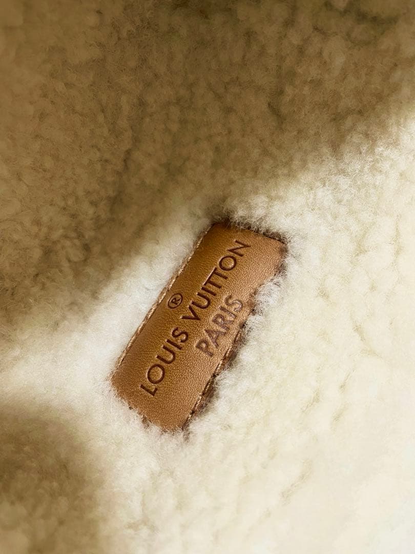LOUIS VUITTON ムートン ハット シャポー モノグラム