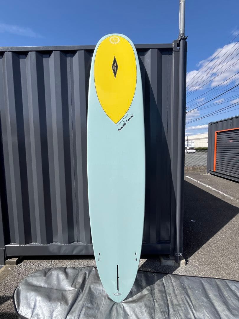 【手渡限定】9'3ft ロングボード サーフテックTadashi Suzuki