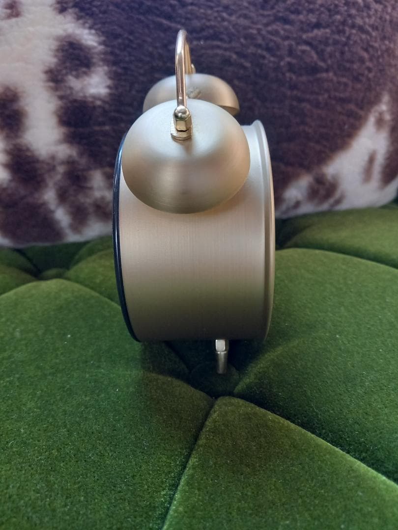 ニューゲート Twin Bell Alarm 目覚まし時計　ゴールド