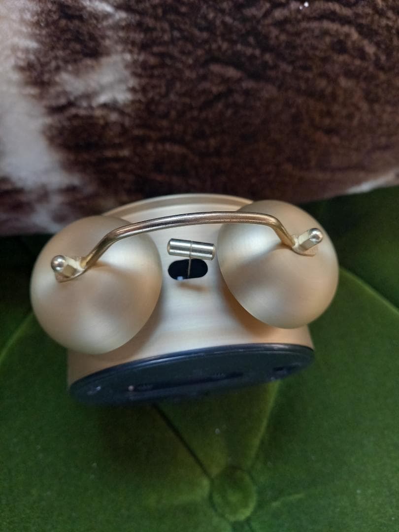 ニューゲート Twin Bell Alarm 目覚まし時計　ゴールド