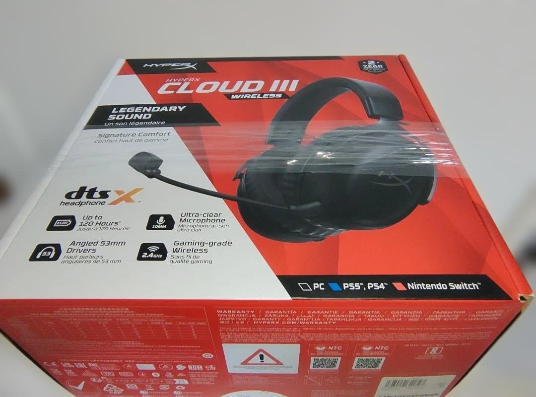 オ*ム様 HyperX Cloud III Wireless ヘッドセット