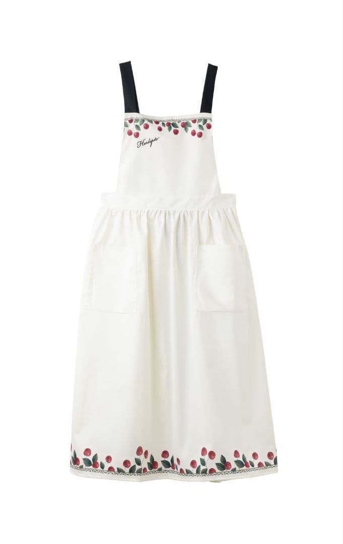 新品未使用Herlipto Cherry Apron Set エプロン・シュシュ