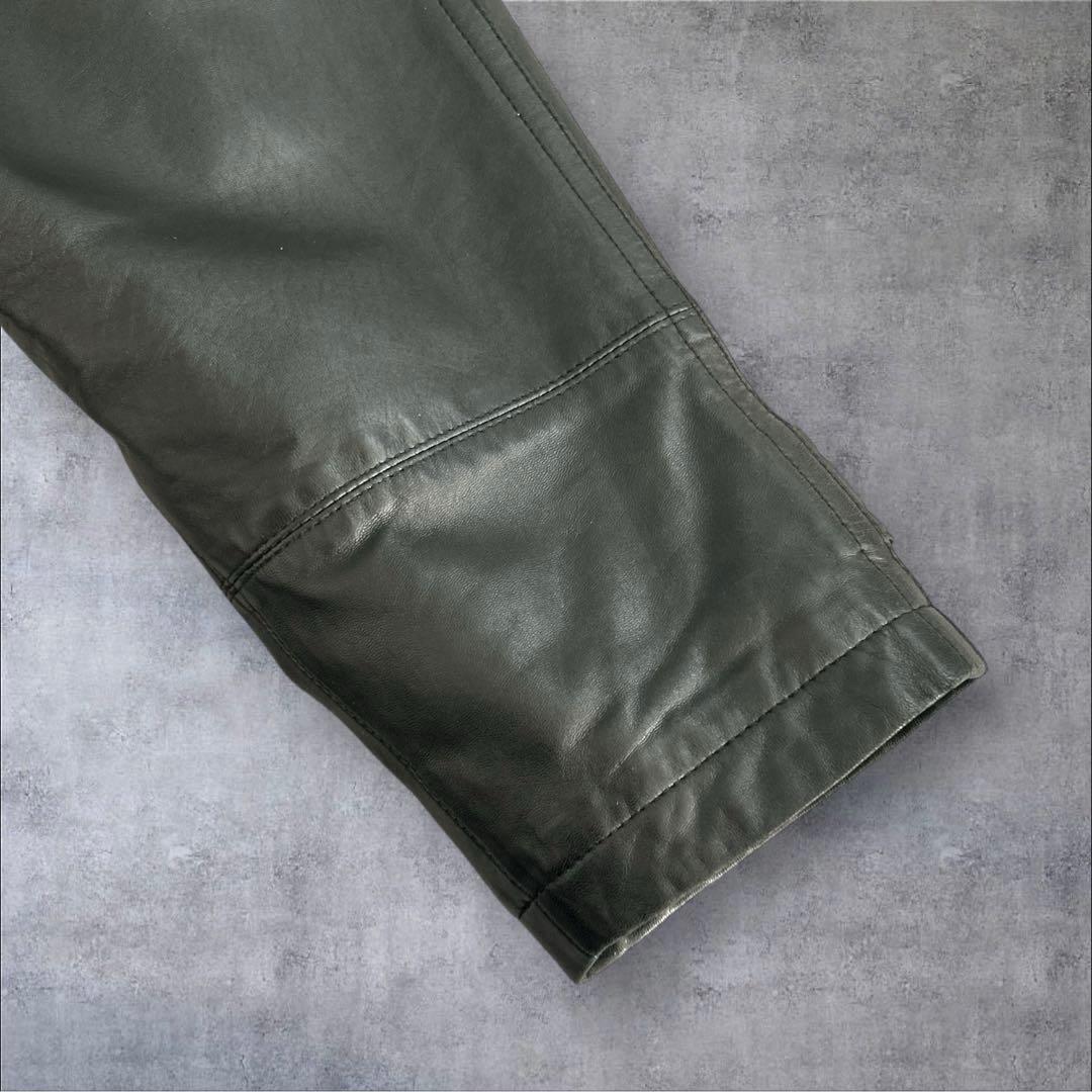 美品　WIND ARMOR 本革　レザージャケット　羊革　ブラック　Mサイズ
