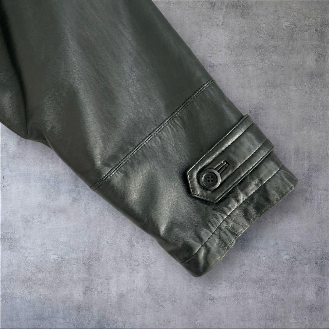 美品　WIND ARMOR 本革　レザージャケット　羊革　ブラック　Mサイズ