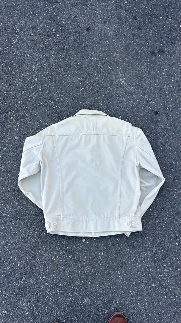 【美品】archive Lee ホワイトデニムジャケット 90's サイズM
