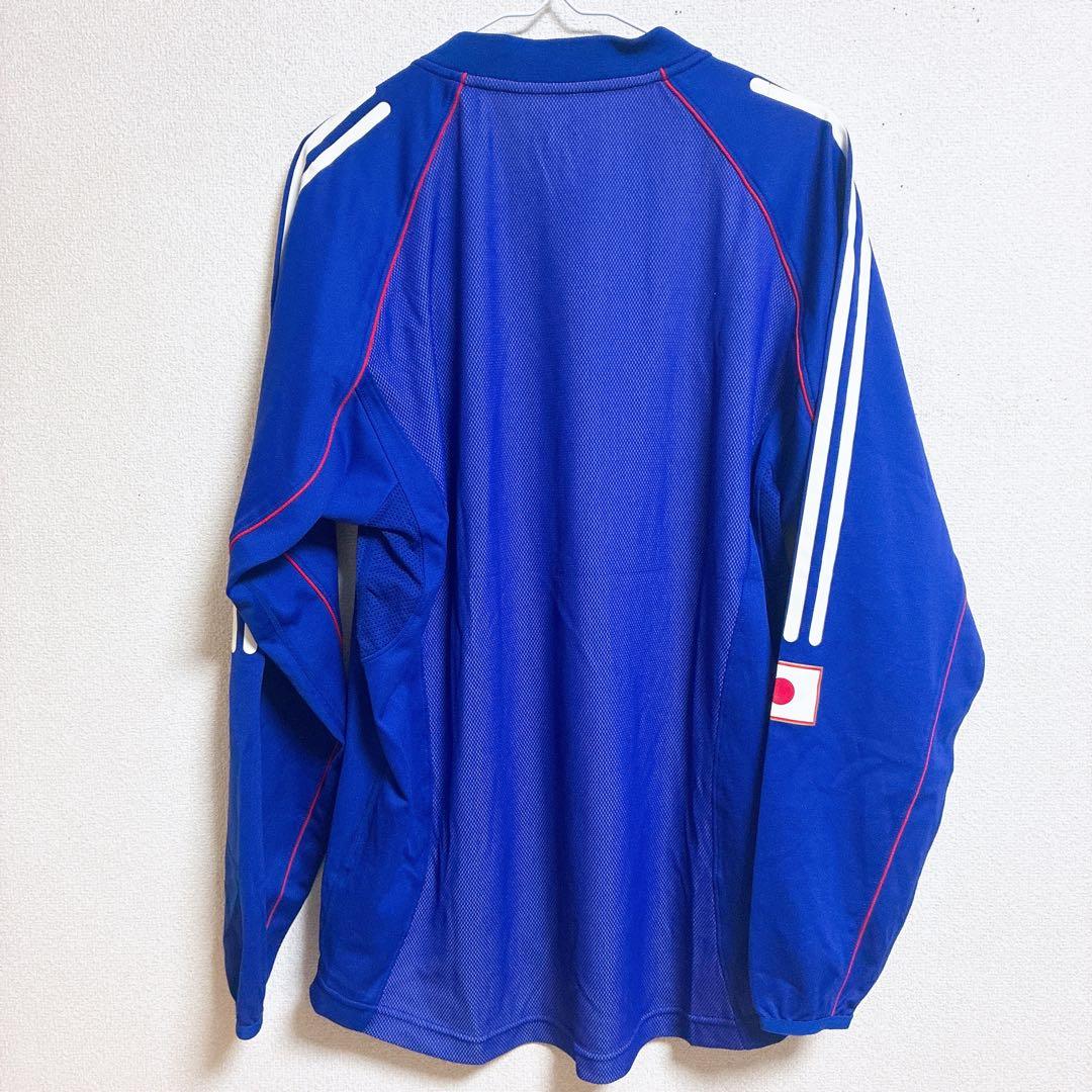 [美品]サッカー日本代表　Y2K 長袖ユニフォーム　Lサイズ